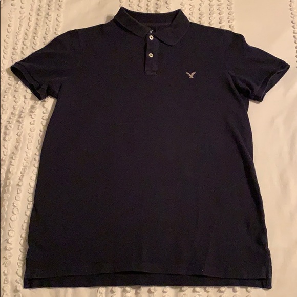 American Eagle Dark Blue Polo - Picture 2 of 3
